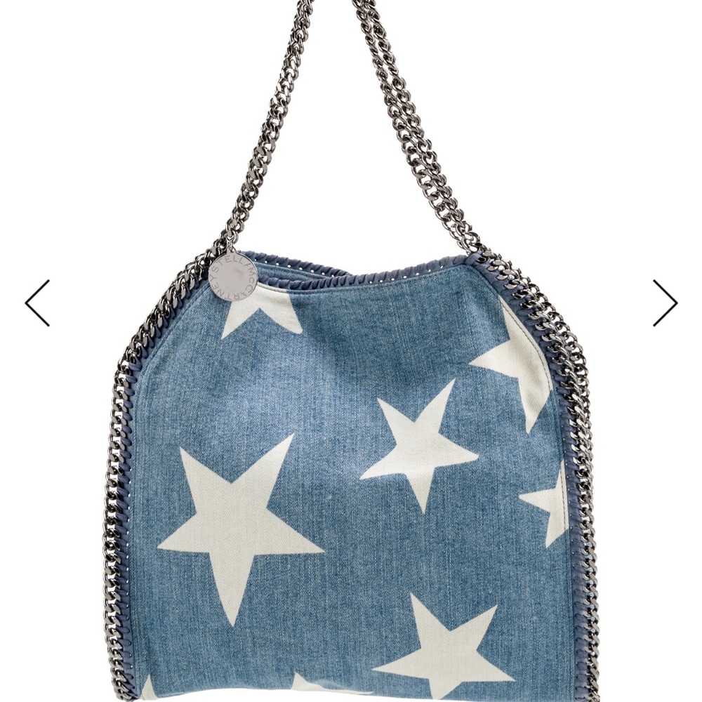Stella McCartney Denim Star Shoulder Bag. Excellent Condition